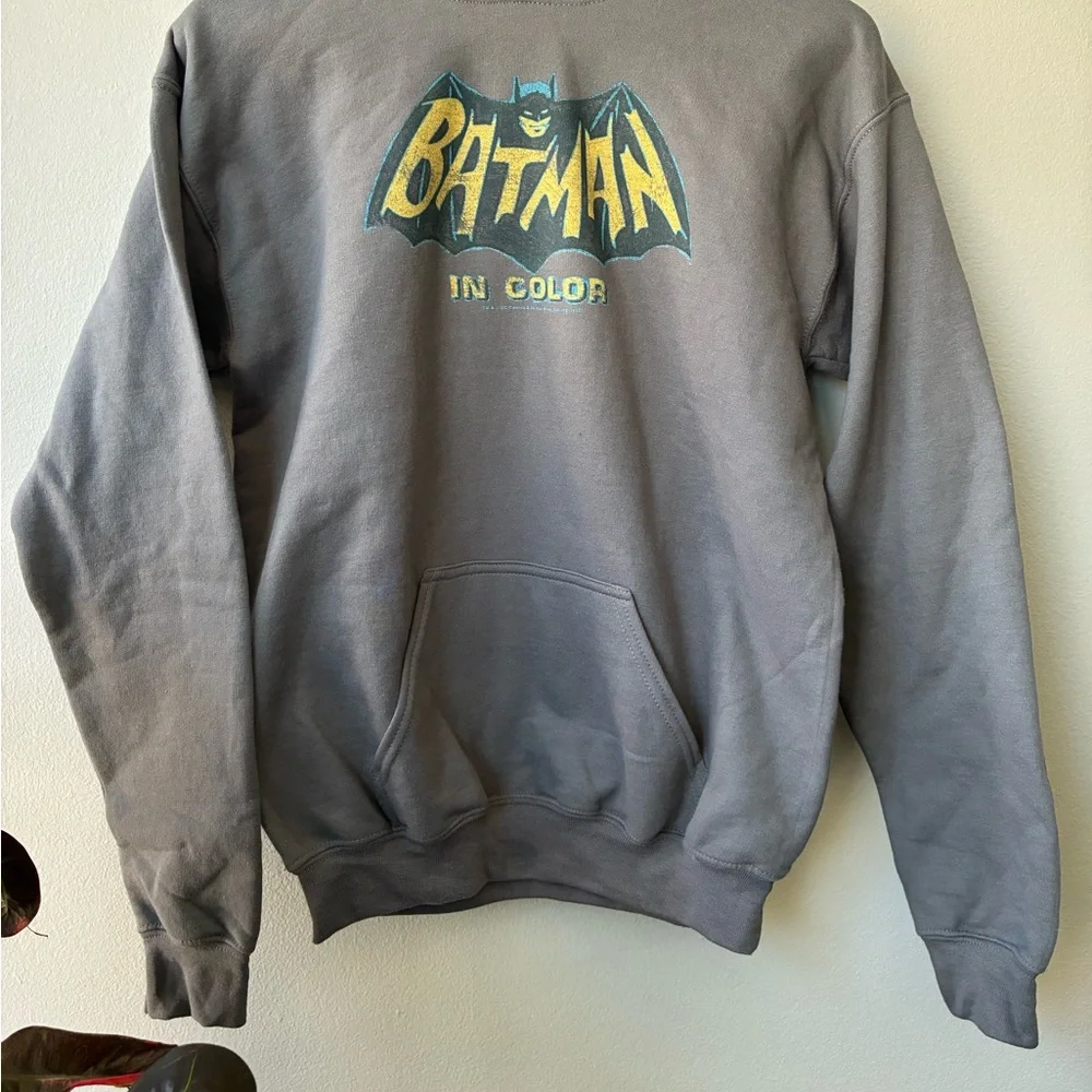 BATMAN Classic TV In Color Youth Pullover Retro Hoodie